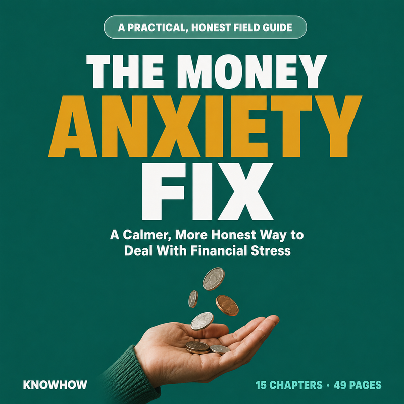 How to Stop Financial Anxiety: A Guide to Actually Feeling Calmer About Money