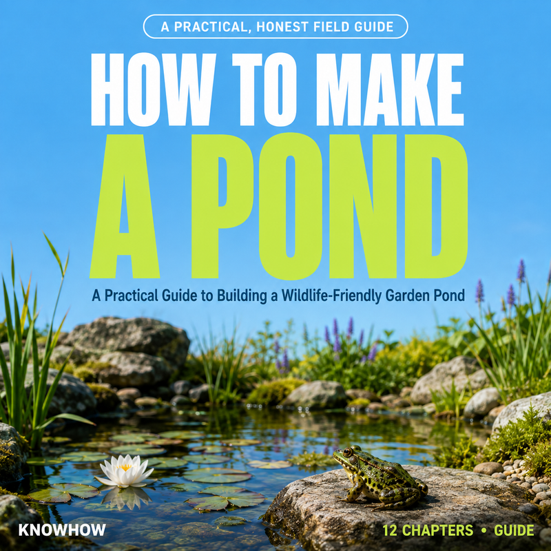 How to Build a Wildlife Pond