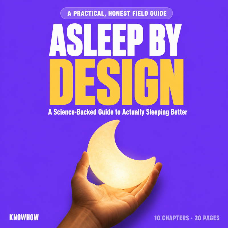 How to Actually Sleep: A Science-Backed Guide to Better Rest