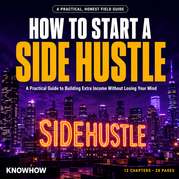 How to Start a Side Hustle (Top Advice)