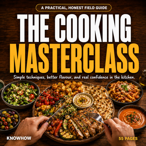 Learn to Cook: The Practical Cooking Masterclass