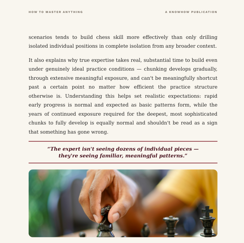 How to Master Anything: What Deliberate Practice Actually Requires