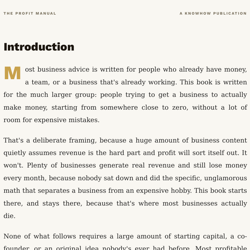 The Business Bundle: Profit, Pricing & Growth Toolkit