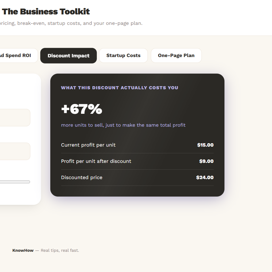 The Business Bundle: Profit, Pricing & Growth Toolkit