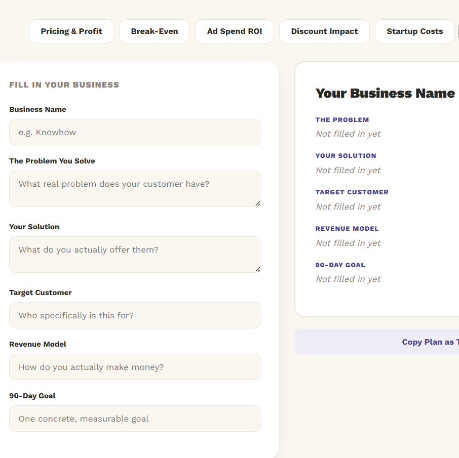 The Business Bundle: Profit, Pricing & Growth Toolkit