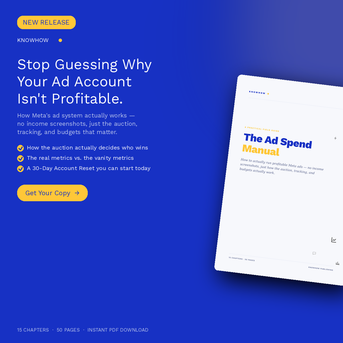 The Ad Spend Manual: How to Actually Run Profitable Meta Ads
